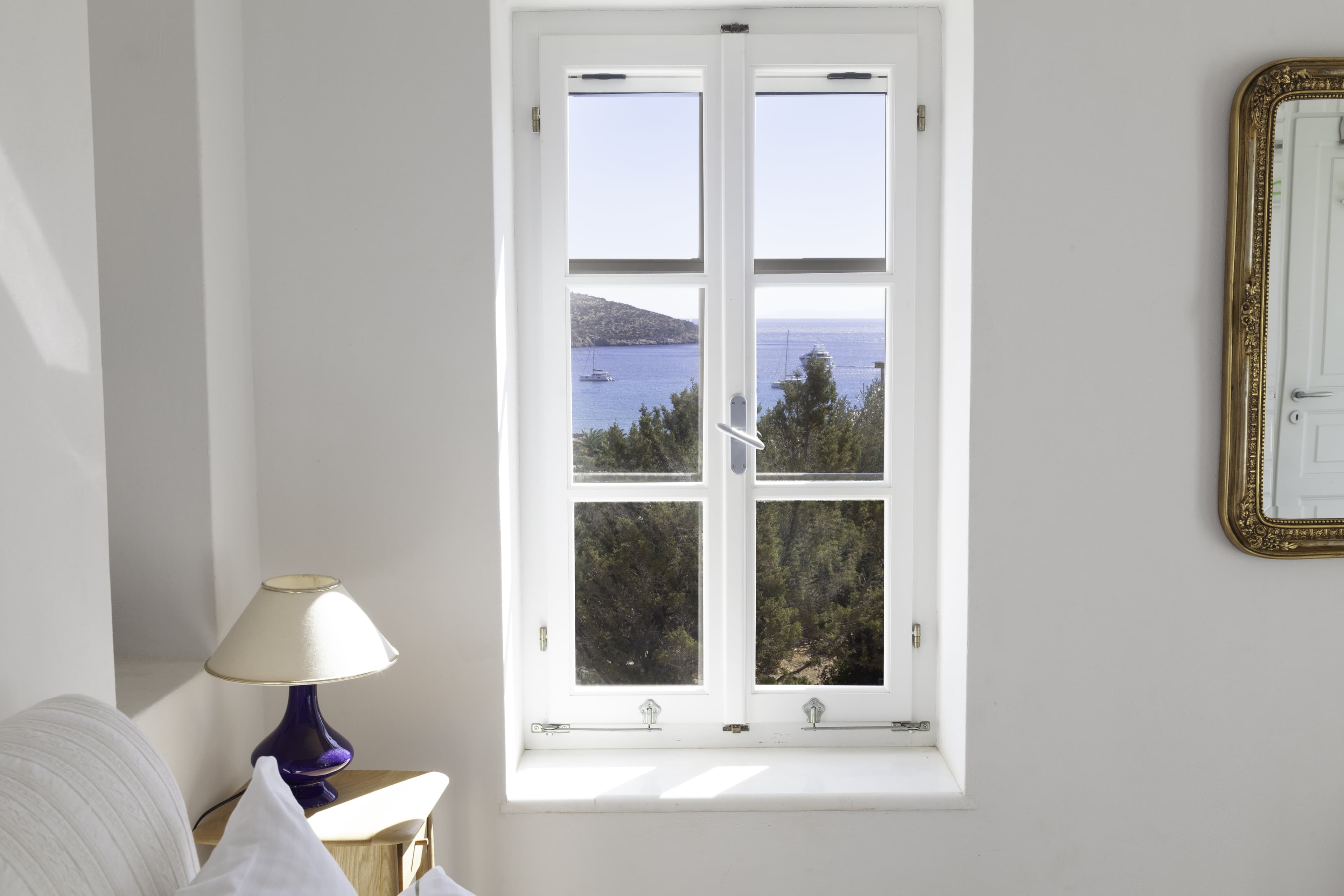 View from the guest house master bedroom