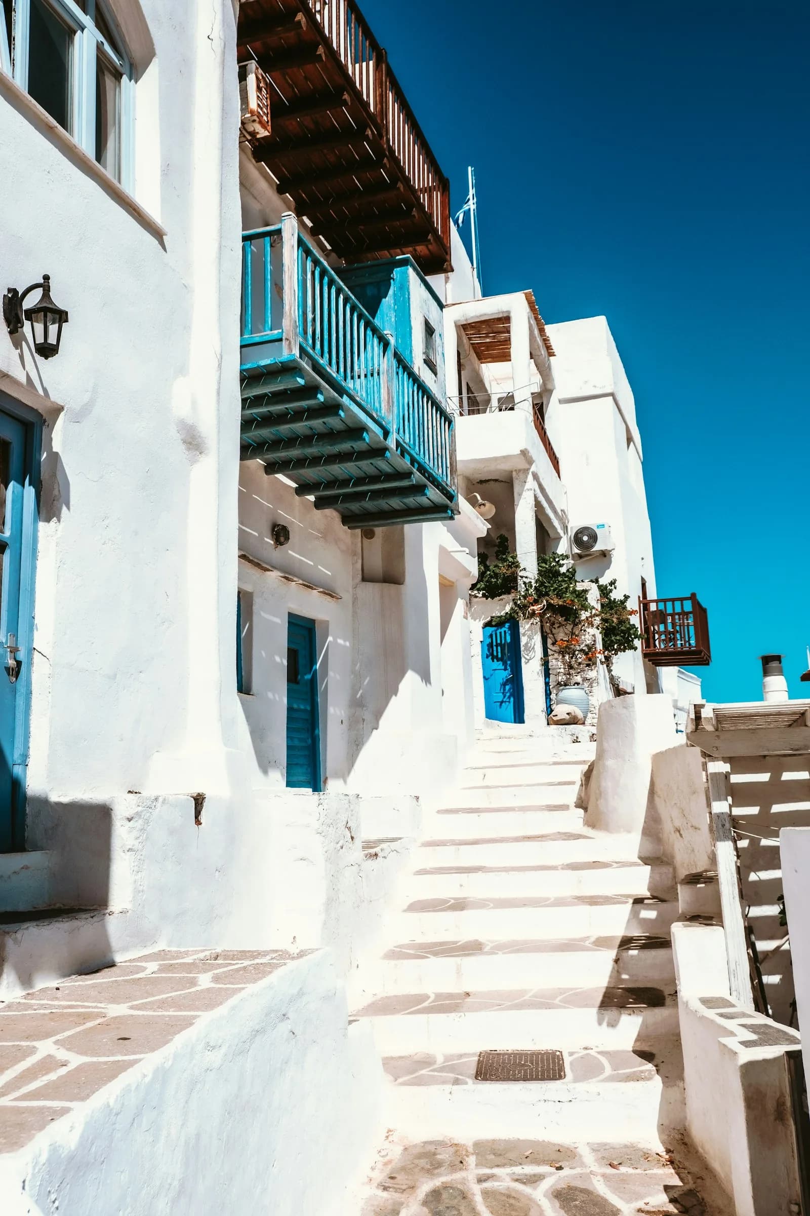 An old stone house in Kastro, the medieval capital of Sifnos